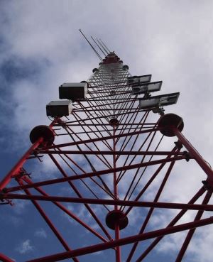 Torres de antena tubulares auto soporte