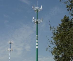 Celulares de comunicación de 25m torres monopolares