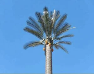 Torre de telecomunicaciones de palmeras camufladas
