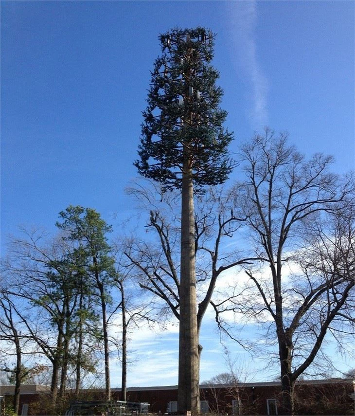 Torres monopolares de árbol camuflado
