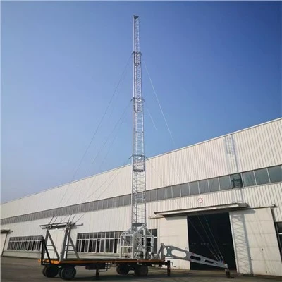 Torre de comunicación de celosía portátil COWs