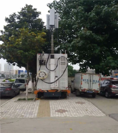 Mástil de antena telescópica